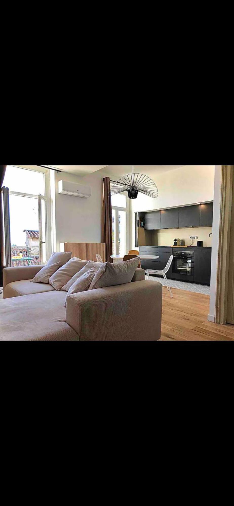 La Grande Bleue Deux Chambres Vue Mer Sète Eksteriør bilde