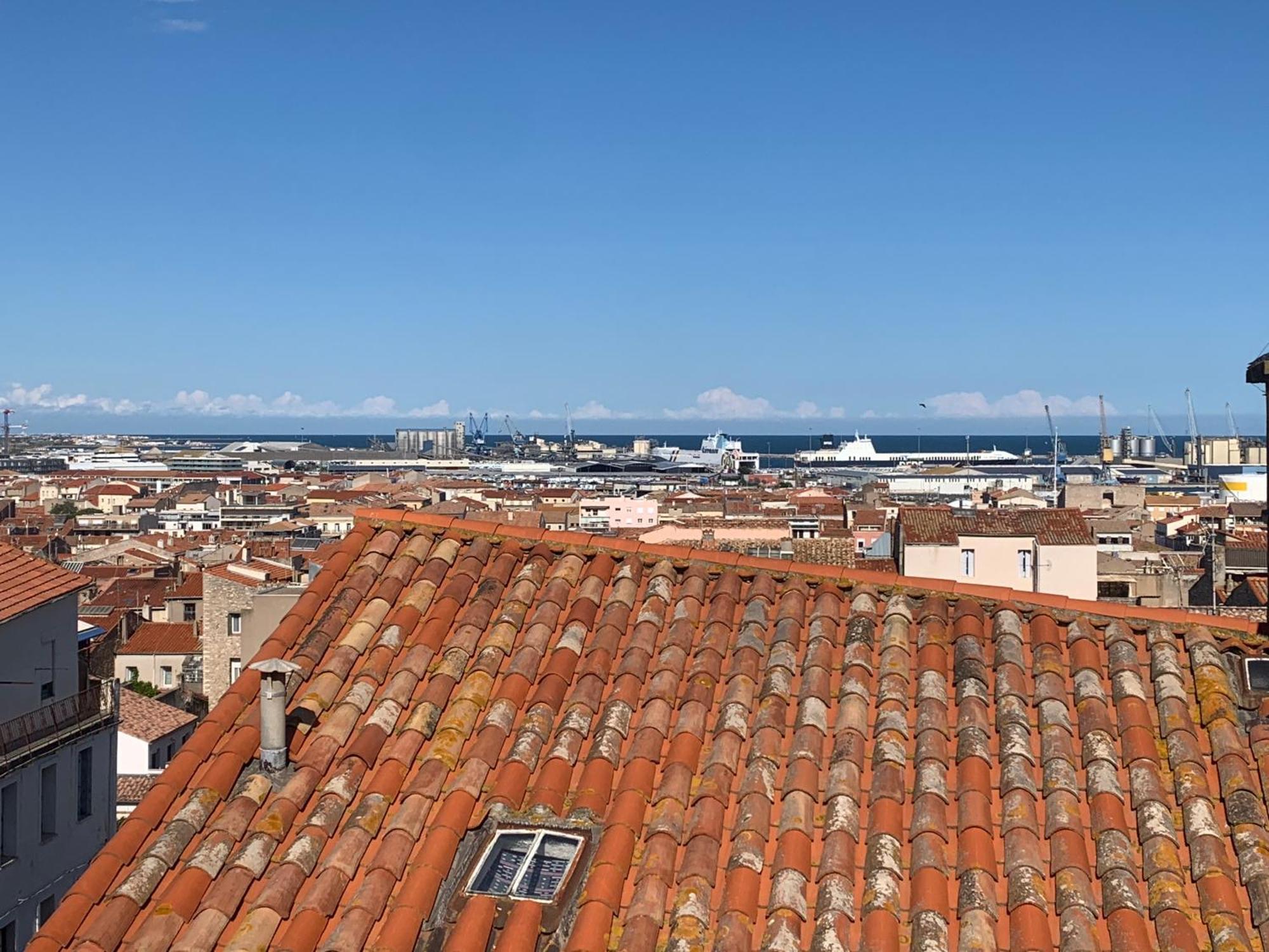 La Grande Bleue Deux Chambres Vue Mer Sète Eksteriør bilde